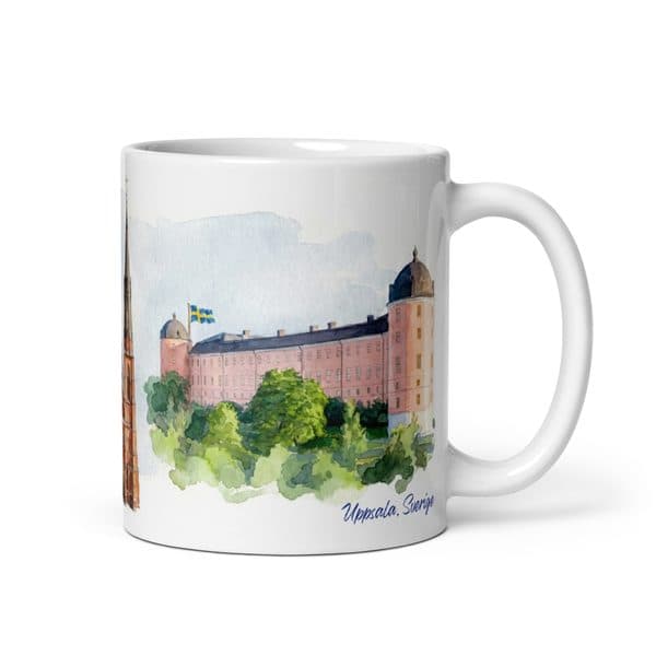 Uppsala mug Watercolour