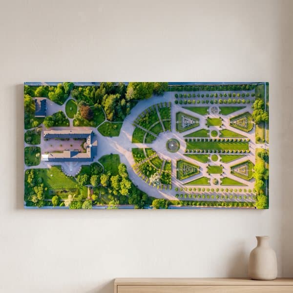 Botanical Garden from above - 1
